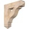 Ekena Millwork Funston Arts & Crafts Smooth Bracket, Douglas Fir, 5 1/2"W x 26"D x 26"H BKT06X26X26FST03SDF - alternate 1